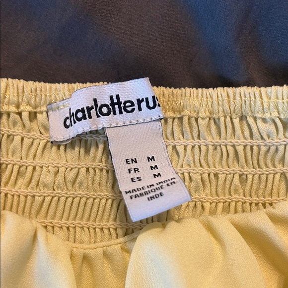 Charlotte Russe Yellow Mini Dress - Picture 3 of 3